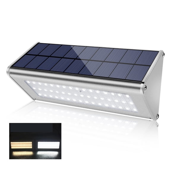 Solar Lights, 1100LM Solar 48Led Solar Street Lights Outdoor Waterproof Aluminum Radar Motion Sensor Lighting Lamp For Wall Security Yard Patio Fence Porch
--------
Super Bright & Energy Efficient