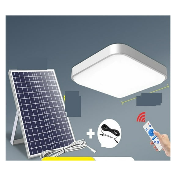 Solar Lights, 200watt Solar Lights Indoor&amp Outdoor Home Solar Ceiling Light Remote Control Solar Lamp Garden Yard Patio Solar Pendant Light
--------
Super Bright & Energy Efficient