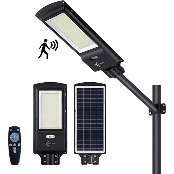 Solar Lights,300W Solar Street Light Outdoor Lighting,936 LEDs,6500k Daylight Outdoor Motion Sensor with Remote Control,IP65 Waterproof Security Area Flood Light,for parking lot,yard,barn,etc