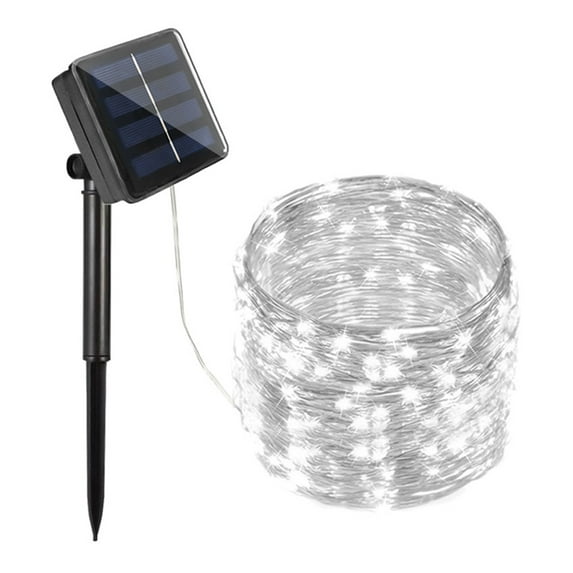 Solar Lights, 4 Pack 22/32M Solar Led Fairy Light Outdoor Festoon Led Waterproof Garland String Lights Christmas Party Garden Solar Lamp Decor
--------
Super Bright & Energy Efficient