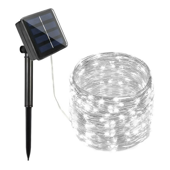 Solar Lights, 4 Pack 22/32M Solar Led Fairy Light Outdoor Festoon Led Waterproof Garland String Lights Christmas Party Garden Solar Lamp Decor
--------
Super Bright & Energy Efficient