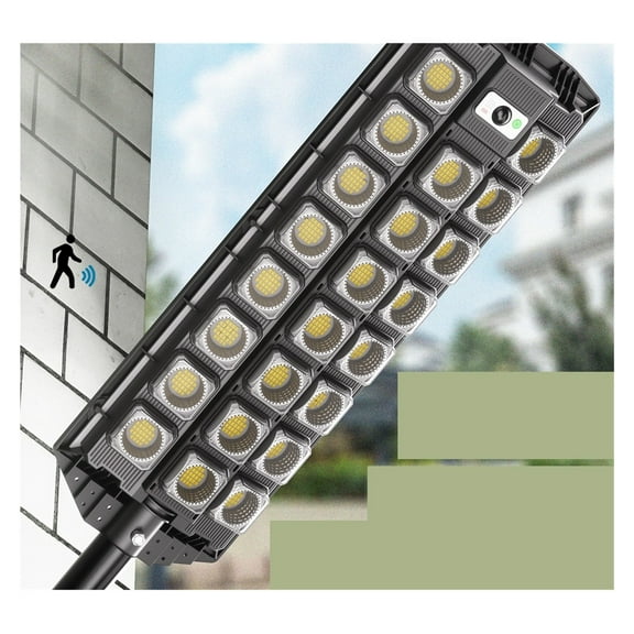 Solar Lights, 598 LED Super Bright Outdoor Solar Street Lamp Motion Sensor Waterproof Solar Power Lights Yard Country House Wall Light
--------
Super Bright & Energy Efficient
