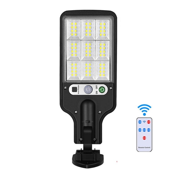 Solar Lights, 60 LED Solar Street Light Outdoor 3 Light Mode Waterproof Motion Sensor Security Solar Powered Lights For Garden Patio Path Yard
--------
Super Bright & Energy Efficient