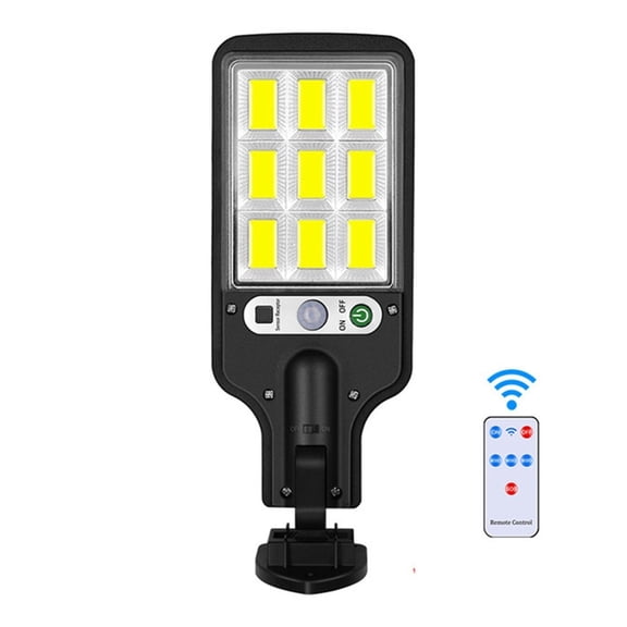 Solar Lights, 60 LED Solar Street Light Outdoor 3 Light Mode Waterproof Motion Sensor Security Solar Powered Lights For Garden Patio Path Yard
--------
Super Bright & Energy Efficient
