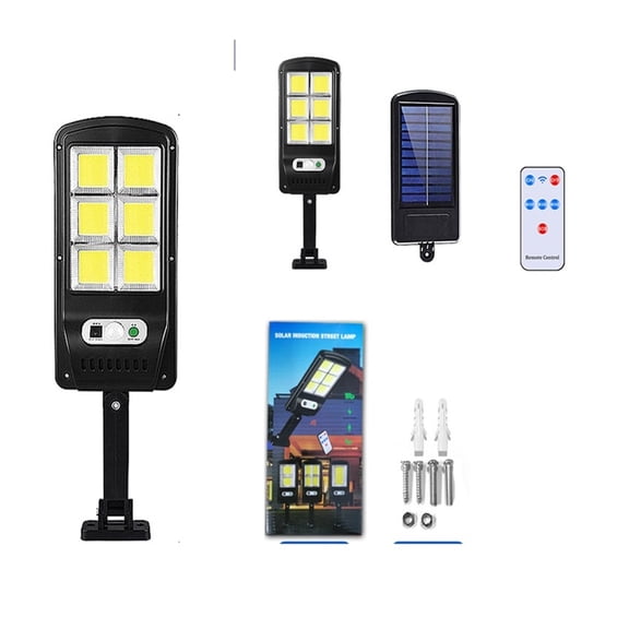 Solar Lights, 6000W Powerful Led Solar Light Outdoors PIR Motion Sensor Wall Lamp Solar Lamp Waterproof Solar Power Sunlight For Garden Deco
--------
Super Bright & Energy Efficient