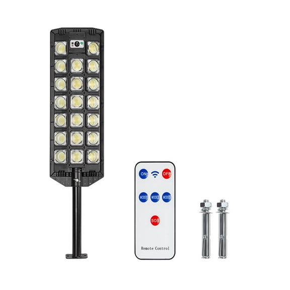 Solar Lights, LED Strong Light Street Lamp Three Rows Of Street Lamp Solar Garden Light Induction Street Lamp Outdoor Lighting
--------
Super Bright & Energy Efficient