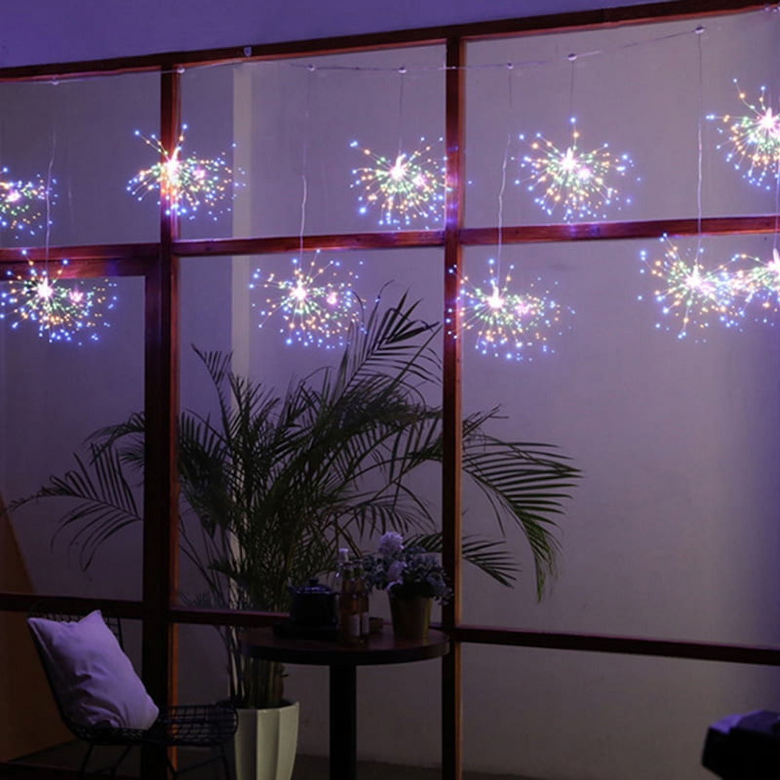 Solar Lights Outdoor, 200 LED Solar String Lights, Solar Powered Fairy Lights, Garden Christmas Decorative Lights (Colorful, 1 Pack) - image 1 of 6
