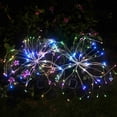 thumbnail image 1 of Solar Lights Outdoor, EpicGadget 105 LED Solar Lights String Lights for Garden Decoration Waterproof Fireworks Modeling Lighting Fiber Optic DIY Light Outdoor Christmas Lamp - Multi-Color (2 Pieces), 1 of 6