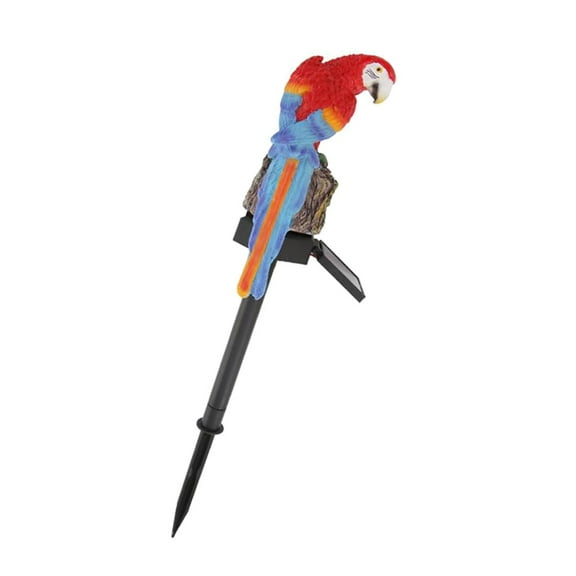 Solar Lights Outdoor Garden Decor Lamp Waterproof Outdoors Animal LED Parrot Landscape