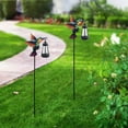 thumbnail image 1 of Solar Lights Outdoor Hanging Lantern | Waterproof Garden Yard Patio Decor | Multicolor Iron Bird Shape | Solar Powered Energy Saving | Auto On/Off | 42.5x40x44cm | 1 Pack, 1 of 6
