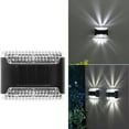 Solar Lights Outdoor IP65 Outdoor Solar Powered Lights Dusk To Dawn Outside Up And Down Lighting