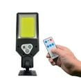 thumbnail image 1 of Solar Lights Outdoor, Motion Sensor Security Lights for Yard Driveway, Dusk To Dawn Waterproof Led Flood Lights for Patio Garage with Remote, 1 of 7