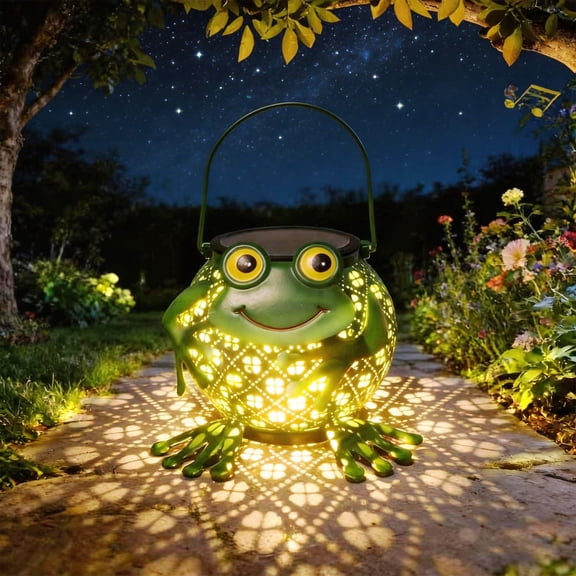 Solar Lights Outdoor Owl Garden Decor, Solar Lanterns Outdoor Waterproof Metal Hanging Lantern Solar Garden Lights for Outside Patio Yard, Lawn, Porch, Backyard Decoration