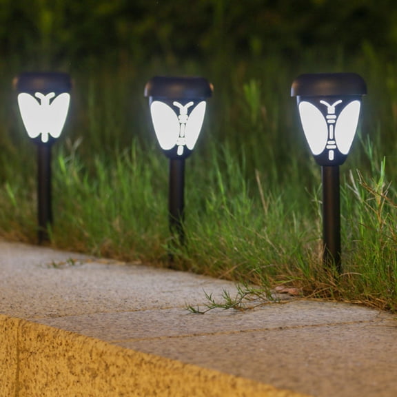 Solar Lights Outdoor Pathway Yard Lights Solar Powered Walkway Lights Solar Ground Plug Lawns Light Waterproof Solar Powered Patio Solar Garden White Light Warm Light Colorful Light Three Choices
