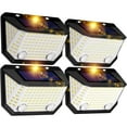 thumbnail image 1 of Kasonic Outdoor Solar Security Lights 4 Pack, 122 LEDs Motion Sensor Wall Lamps, Ultra Bright 300° Wide Angle Cool White for Patio Garden Fence, 1 of 8