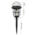 thumbnail image 1 of Solar Lights Outdoor, Solar Garden Lights with Ground Spike, Portable Camping Lights for Patio, Wall Mounted Ambient Lighting for Outside, Dusk To Dawn Solar Lamp for Yard Walkway, 1 of 8