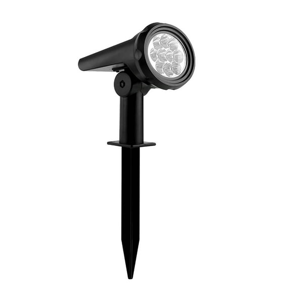 Solar Lights Outdoor Solar Path Lights with Intelligent Light Control and High-Capacity Battery, Waterproof Floor Mounted Garden Lights for Courtyard, Tree, and Path Illumination