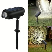 Solar Lights Outdoor, Solar Powered Landscape Spotlights Waterproof, Ourtdoor Spot Lights Stake Lights for Garden Walkway Yard Porch Pool