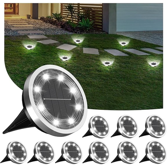 Solar Lights Outdoor W/ Motion Sensor & 3 Adjustable Heads,