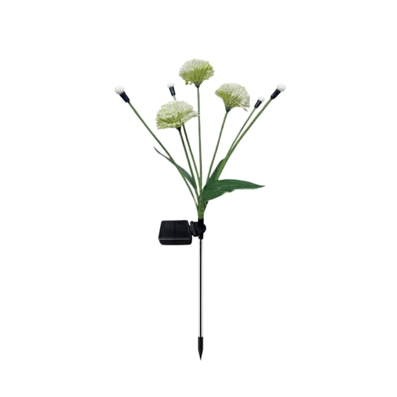 Solar Lights Outdoor Waterproof Pathway, Artificial Flower Lights, Garden Patio Decorative Lighting 1 Pc