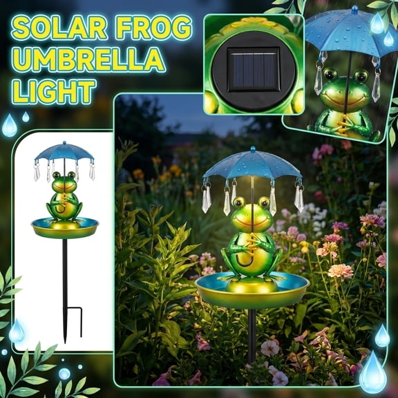 Solar Lights Outdoor Waterproof Simulated Iris Plant Lights Decorative Solar Lights for Outside Summer Patio Garden Lawn Walkway Pathway Landscape Flower Gifts