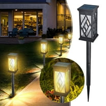 Solar Lights for Outside,Solar Lights Outdoor Waterproof,Warm White Outdoor Solar Lights for Yard,Garden,Pathway,Patio and Landscape Lighting Decor