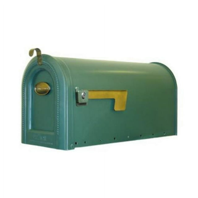 Solar MB420HG Green Rural Mailbox