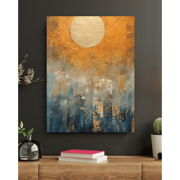 Solar Majesty - Sun Canvas Wall Art