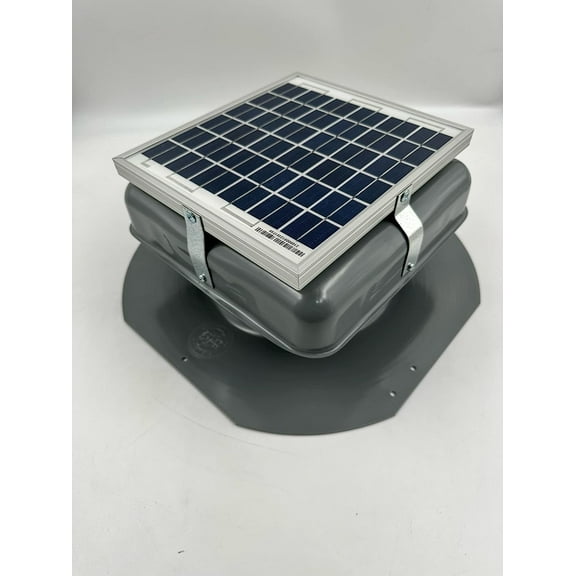 Solar Mega RoofBlaster Roof Vent/Fan Ventilation Solutions (Gray)