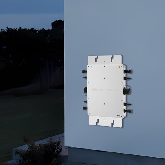 Solar Micro Inverter WVC-1200W MPPT Grid Tie Pure Sine Wave DC to AC Waterproof for Residential