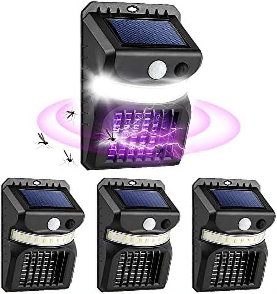 Solar Mosquito Zapper Outdoor, Bug Zapper Outdoor Electric, Insect Fly