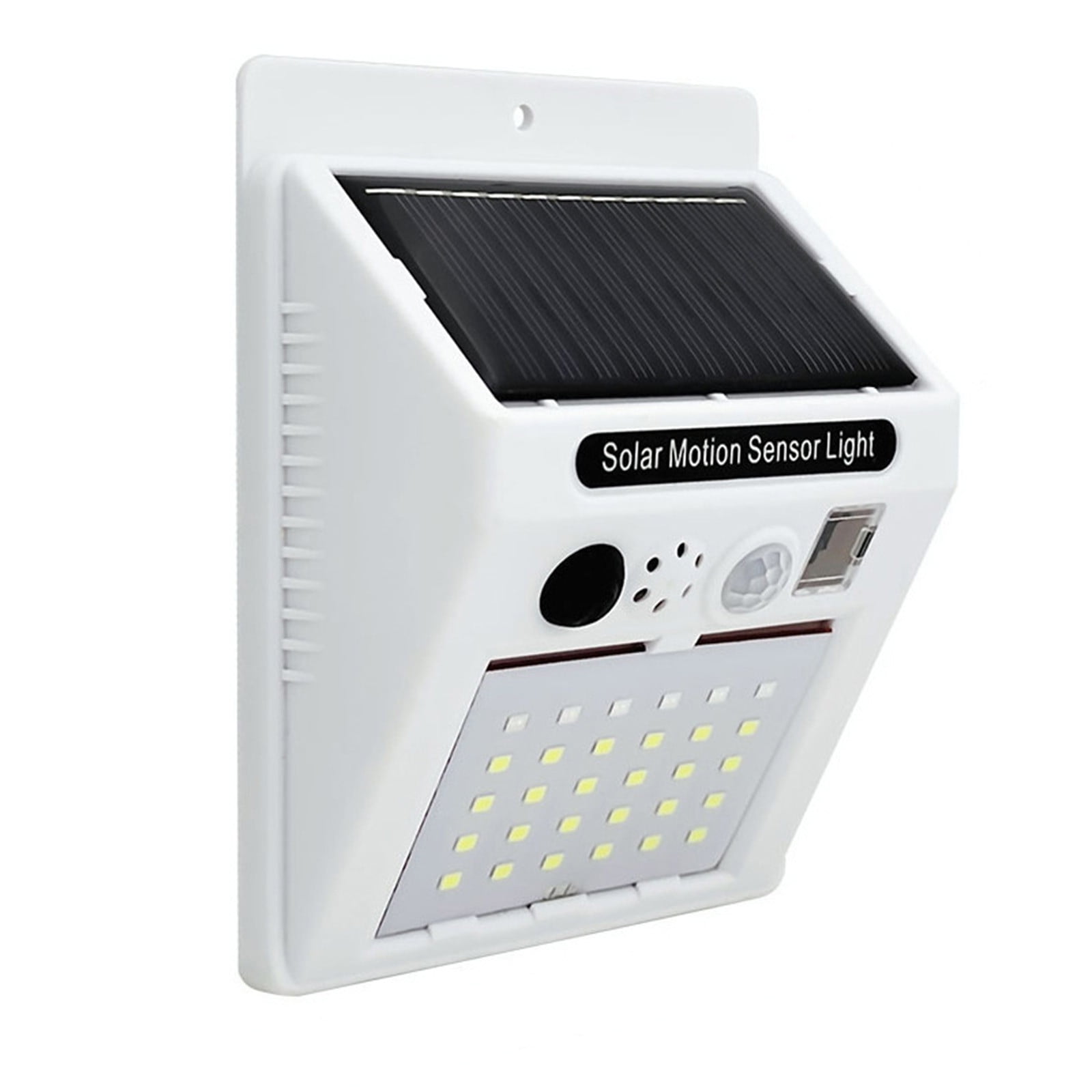 Solar Motion Detector Alarm, Outdoor Security Solar Lamp, Infrared Sound and Light Alarm, High Volume Anti-Theft Device for Farms and Gardens, Wireless Induction System