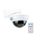 thumbnail image 1 of Solar Motion Sensor Light, Dummy Security Camera Outdoor, 3 Modes with Remote, Solar Powered Wall Light for Garage, Front Door, Patio, 1 of 7
