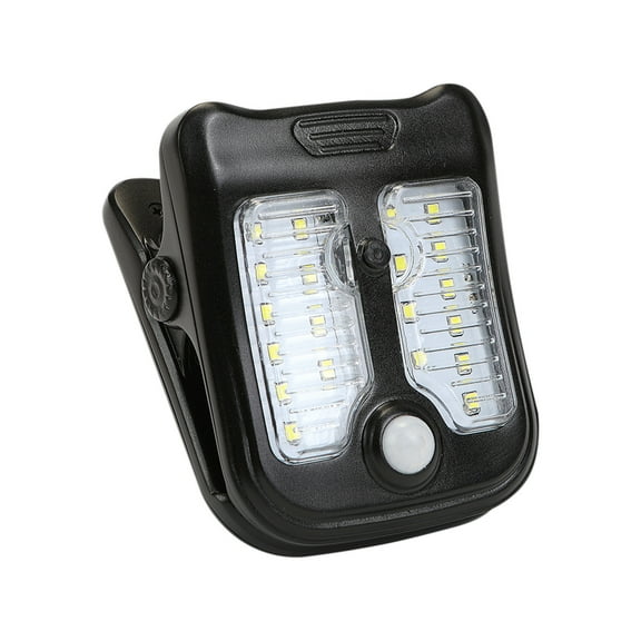 Solar Motion Sensor Lights, Outdoor Clip Lights, Wireless Security Solar Lamp for Fence, Garage, Patio, Waterproof IP65 Solar Floodlight