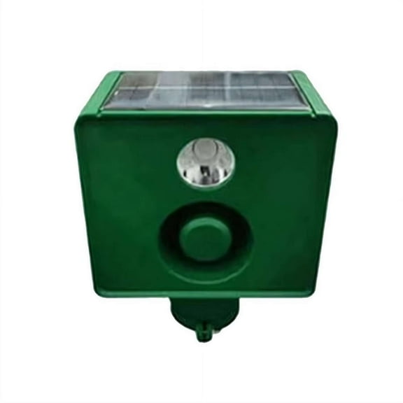 Solar Motion Sensor Warning Light with Loud Volume– Outdoor Strobe Light with Alarm, 5 Modes, Motion Activated, for Driveway, Farm, Perimeter Security