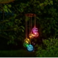 thumbnail image 1 of Solar Multi-Color Changing LED Mobile Wind Chime-Globe, 1 of 4