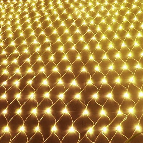 Solar Net String Lights, 2mx1.5m 120LED Solar Outdoor String Lights Backyard Patio Net Light Balcony Fence Mesh Fairy Light String Waterproof