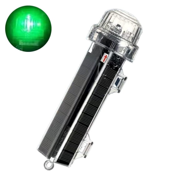 Solar Ocean Light Navigation Light Waterproof Flash LED Night Warning NEW Yacht Fishing Accessories Boat Light And