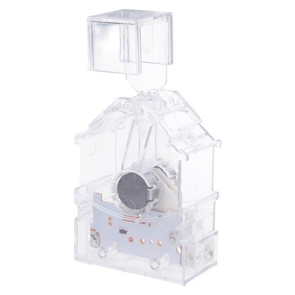 Solar Operated Swing Display For Vehicles Featuring Crystal Acrylic Wobbling Stand Shake Head Car Interior Decoration