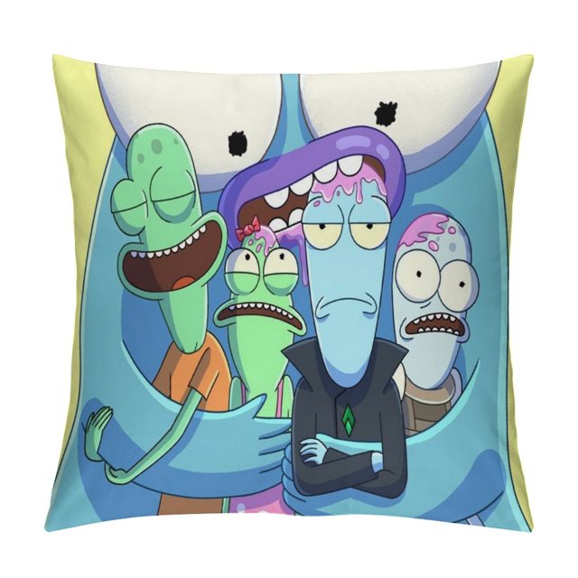 Solar_Oppo_sites_Season 5 Velvet Pillowcase Decorative Throw Pillows