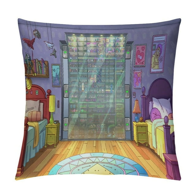Solar_Oppo_sites_Season 5 Velvet Pillowcase Decorative Throw Pillows