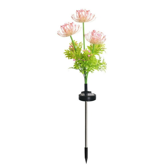 Solar Outdoor Garden Lights Waterproof Ground Stake Decoration 31.49 Inches Tall Led Illumination For Yard Pathway Patio Automatic On Off Dusk To Dawn Energy Efficient Landscape Lighting