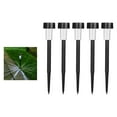 thumbnail image 1 of Solar Outdoor Lights, 11.6 Inch Waterproof Solar Stake Lights for Pathway, Auto On/Off Solar Yard Lights for Lawn Patio Walkway Driveway Decor Landscape, 1 of 8