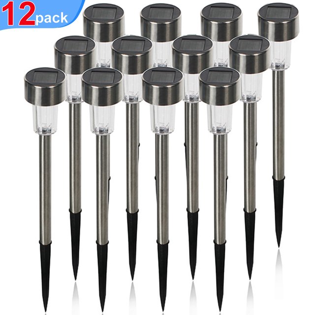 Solar Outdoor Lights, 12 Pack Solar Outdoor Garden Lights, Waterproof