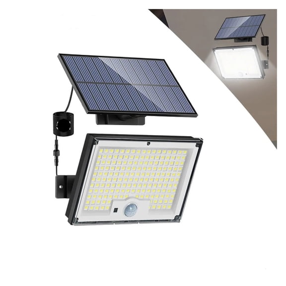 Solar Outdoor Lights 172LED 3Modes Split Motion Sensor Outdoor Lights Waterproof 318 LED Solar Flood Lights Yard Patio Garden
