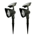 thumbnail image 1 of Solar Outdoor Lights Pathway, 2pc Solar Garden Lights, Solar Motion Sensor Outdoor Lights LED Spotlight 20 Lumens, 1 of 9