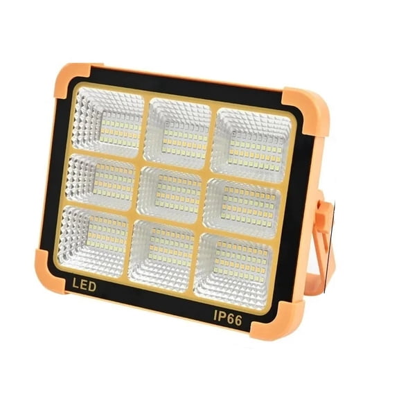 Solar Outdoor Lights Rechargeable Solar Flood Light LED Reflector Spotlight Rechargeable Projector Floodlight Construction Lamp