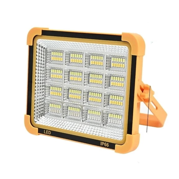 Solar Outdoor Lights Rechargeable Solar Flood Light LED Reflector Spotlight Rechargeable Projector Floodlight Construction Lamp