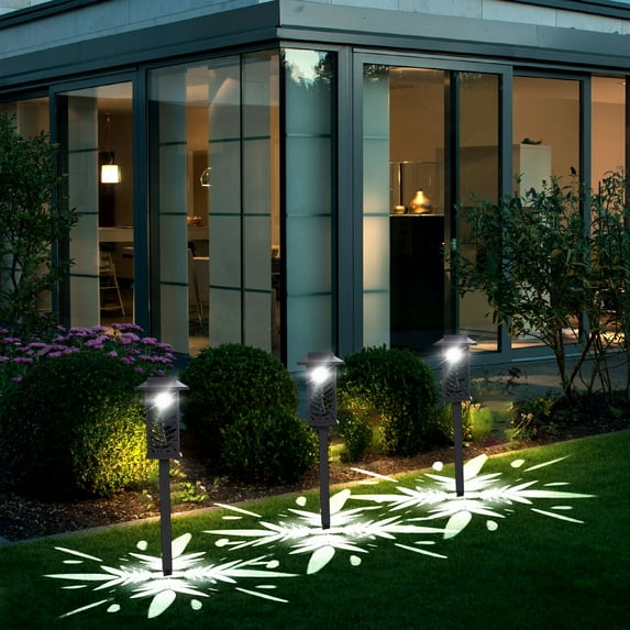 Solar Outdoor Lights, Solar Pathway Lights Outdoor Waterproof, Stake Lighting for Garden Yard Path Walkway Driveway Patio Lawn Decor