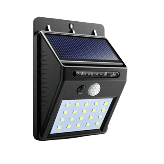 Solar Outdoor Lights -Waterproof Sensor Wireless Security Lights for Garden Fence Yard,1 Pack